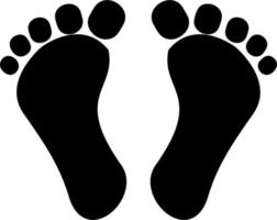 Digital Footprint Vector Icon