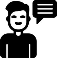 Talk Vector Icon