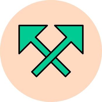 Intersect Vector Icon