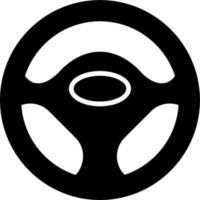 Steering Wheel Vector Icon