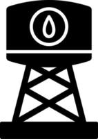 Water Tank Vector Icon