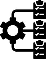 icono de vector de configuración