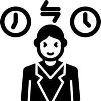 Jet Lag Vector Icon