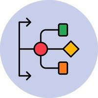 Flowchart Vector Icon