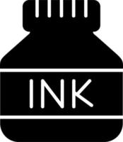 icono de vector de tinta