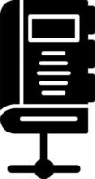 Database Book Vector Icon