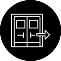 Emergency Exit Vector Icon