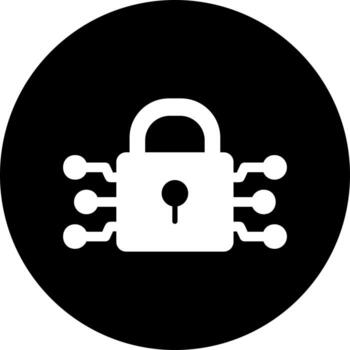 Data encryption Vector Icon