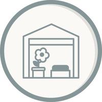 Warehouse Vector Icon