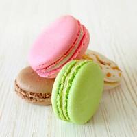 French macaroons .Dessert photo