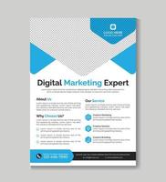 Corporate Creative Modern Clean Business Flyer Design Template Free Vector