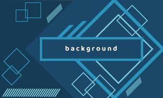 geometric square background vector, blue square background is good for presentations, brochures, banners vector