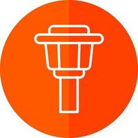 Control Tower Vector Icon Design