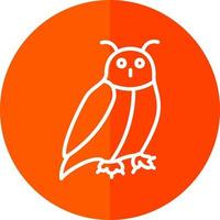 Owl Vector Icon Design