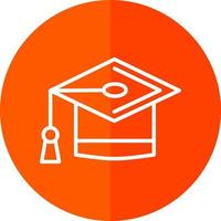 Graduate Vector Icon Design