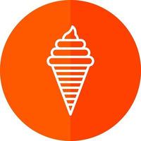 diseño de icono de vector de helado