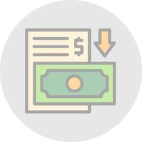 Line of Credit Vector Icon Design