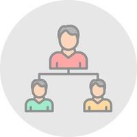 Business Networking Vector Icon Design
