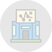 Building Strategy Vector Icon Design