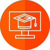 E Learning Vector Icon Design