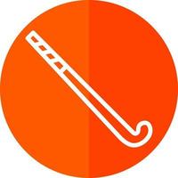 diseño de icono de vector de palo de hockey