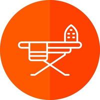 Ironing Board Vector Icon Design