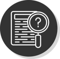 Evidence Vector Icon Design