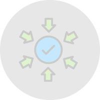 Positive Implications Vector Icon Design