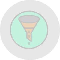 Funnel Vector Icon Design