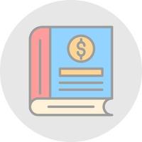 Book Value Vector Icon Design