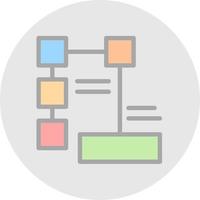 flowchart Vector Icon Design