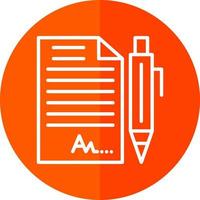 Agreement Vector Icon Design