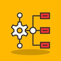 Workflow Vector Icon Design