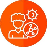 Autoimmune Disease Vector Icon Design