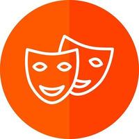 diseño de icono de vector de teatro