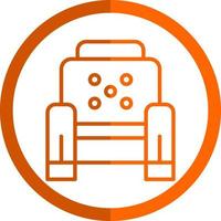 Armchair Vector Icon Design