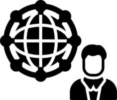 Global Network Vector Icon