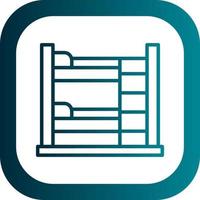 Bunk Bed Vector Icon Design