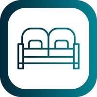 Sofa Vector Icon Design