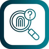 Evidence Vector Icon Design