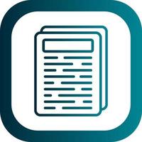 Document Vector Icon Design