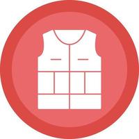 Life Jacket Vector Icon Design