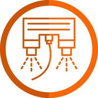 Flyboard Vector Icon Design