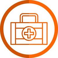 First Aid Kit Vector Icon Design