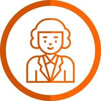 Judge Vector Icon Design