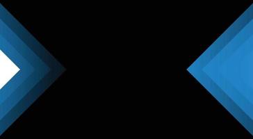 abstract banner background with sky blue shapes vector