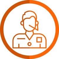 Customer Service Vector Icon Design