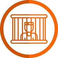 Prisoner Vector Icon Design