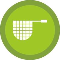 Fishing Net Vector Icon Design