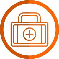 First Aid Kit Vector Icon Design